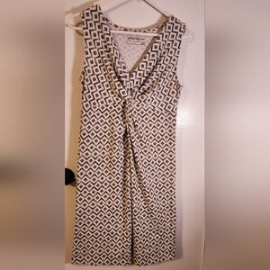 NWOT-Eddie Bauer Geometric Patterned Dress Size Med